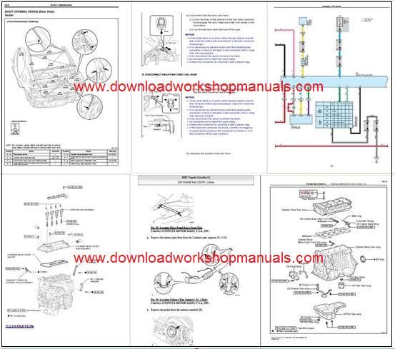 Toyota Corolla Workshop Service Repair Manual Download